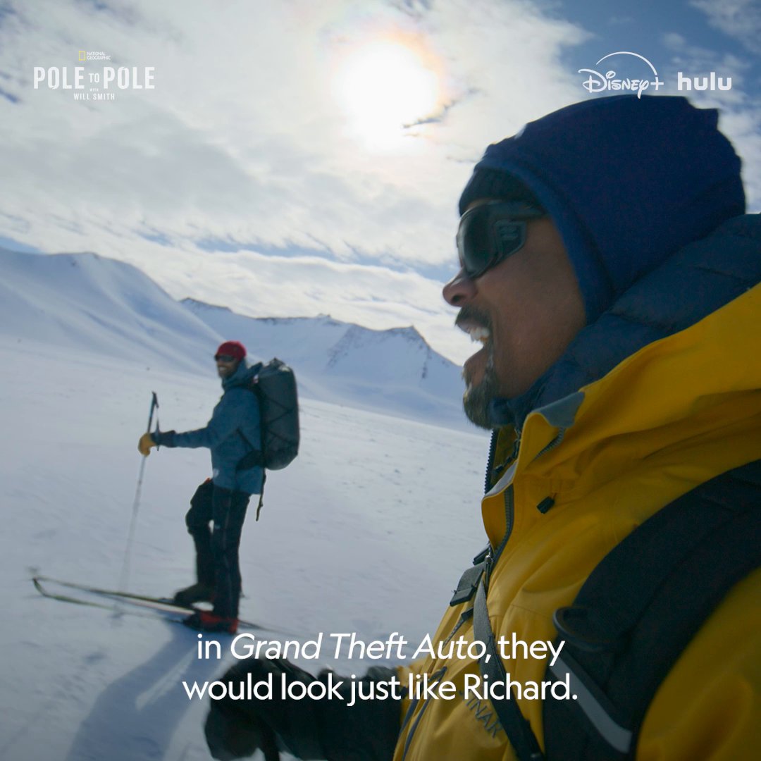 When you're doing something extreme for the first time, it helps to be guided by someone who does extreme things all the time. #PoleToPole with Will Smith is now streaming on Disney+ and Hulu.
