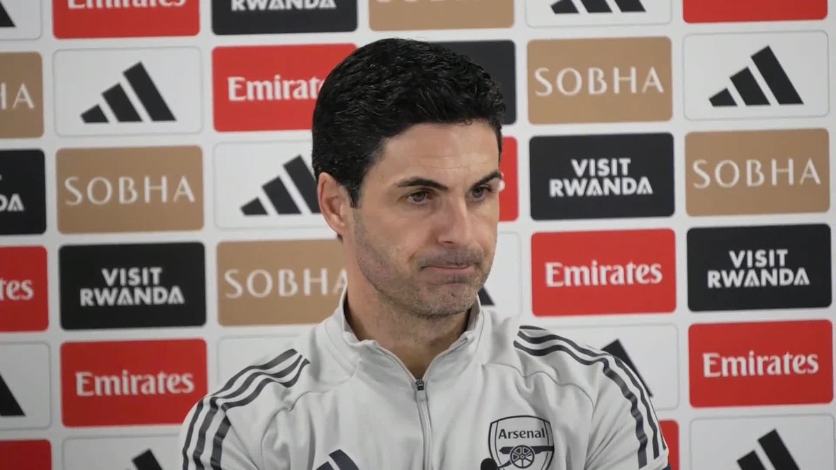 "We are very excited to play the next round" ⚽️ Mikel Arteta reacts to Arsenal drawing Bayer Leverkusen in the Champions League round of 16