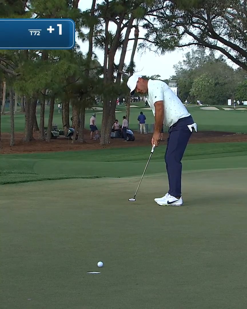 Folks, Brooks Koepka is making putts 👀 4 birdies in his first 7 holes has him all the way up to T39.