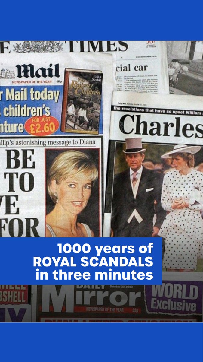 From the king who was whipped by monks in public to the downfall of Andrew Mountbatten-Windsor, there's been a LOT of royal scandal over the past millennia... Watch more 👇 📺 Bianca Nobilo