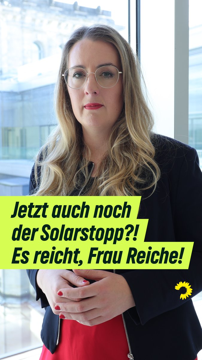 Die CDU will, dass ihr für eine Solaranlage auf dem Dach kein Geld mehr bekommt. Für Einfamilienhaus, Scheunendach oder Werkshalle soll es in Zukunft keine Vergütung mehr geben. Reiche zerstört so den beliebtesten Teil der Energiewende und macht nur Politik für die Gaslobby.