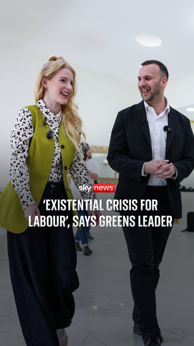 Greens leader, Zack Polanski, says the party has ‘torn the roof off British politics’ following their win at the Gorton and Denton by-election. Follow our coverage 👉