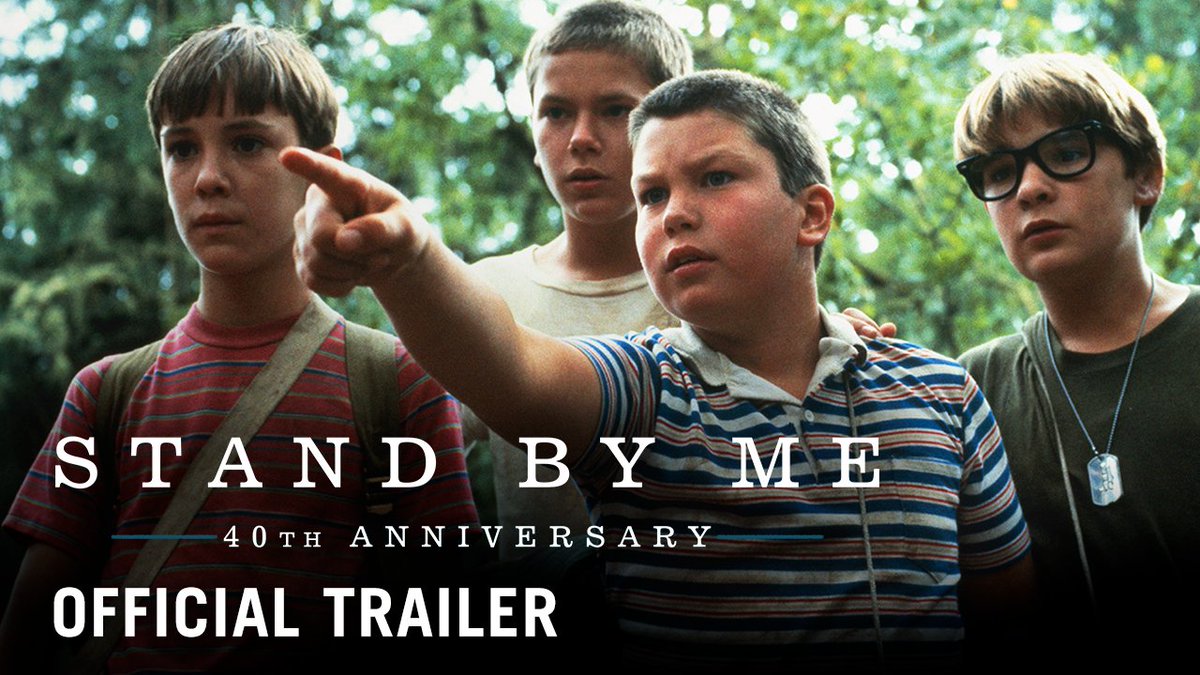 “The summer of 1959. A long time ago. But only if you measure in terms of years…” #StandByMe is back on the big screen for its 40th anniversary. In theatres March 27 for one week only. Get tickets now.