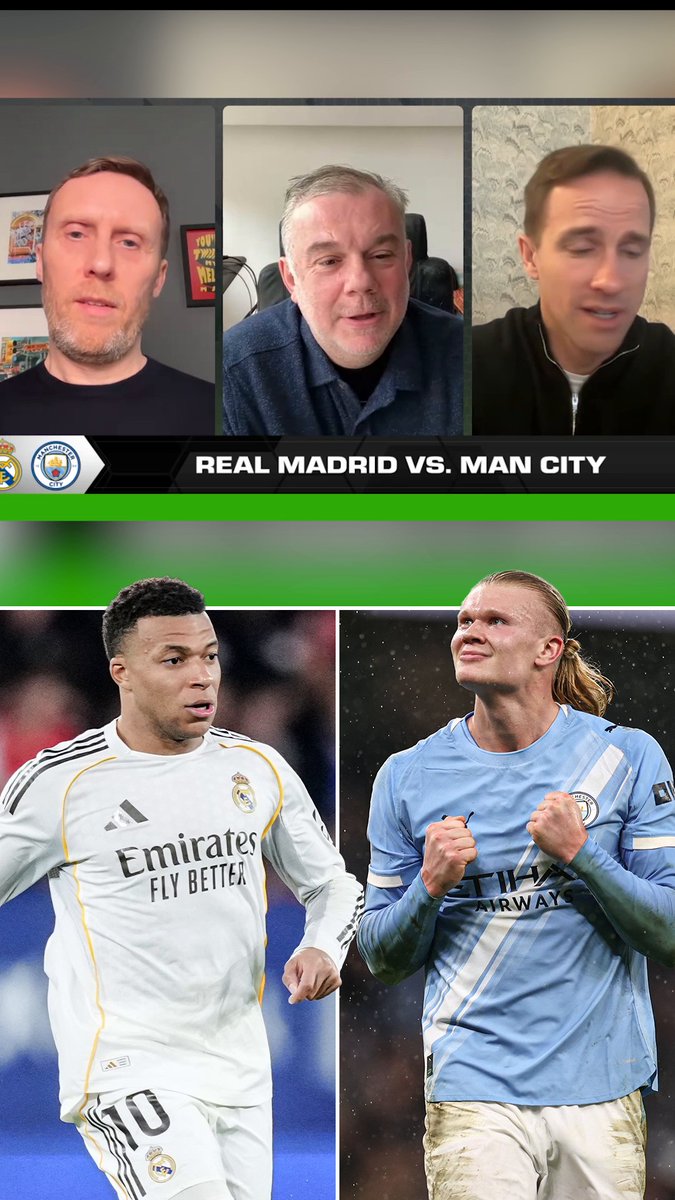 This is the FIFTH season in a row where Real Madrid and Man City have met in the knockout rounds of the Champions League 😳