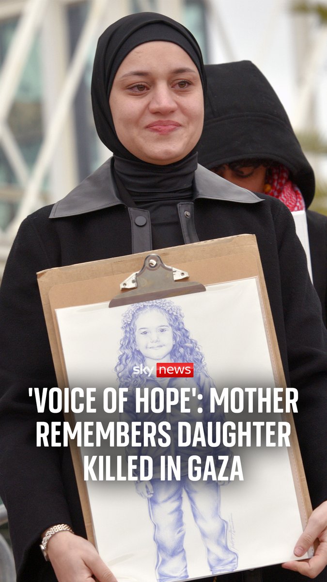🗣️ "Even though Hind is gone, her voice became hope for thousands of children in Gaza and Palestine." I spoke to Wissam Rajab, the mother of five-year-old #HindRajab, who was killed by Israeli forces in #Gaza