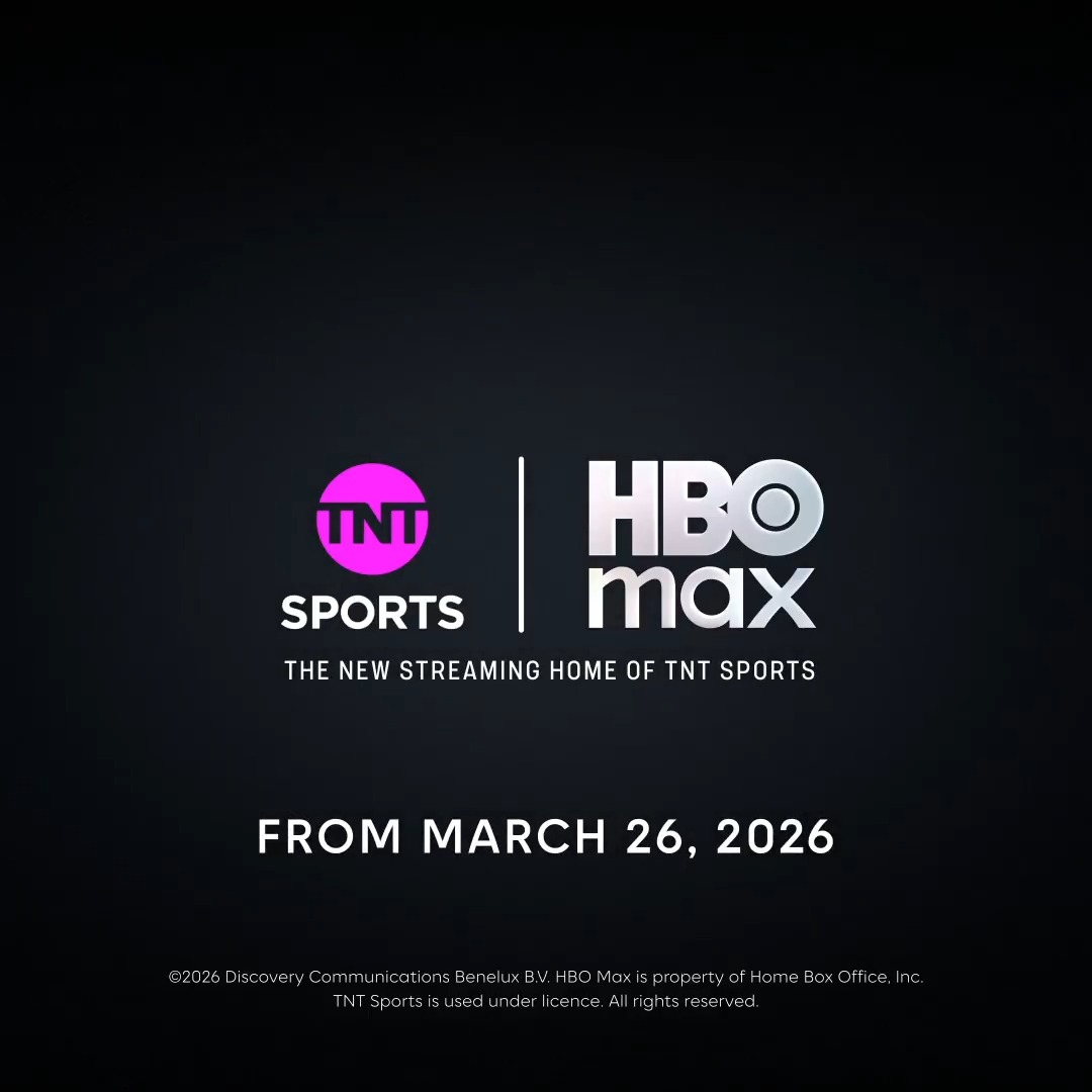 Stop what you’re doing - we have some BIG NEWS for you 🚨 From Thursday 26 March, HBO Max will be the NEW streaming home of TNT Sports in the UK 🙌