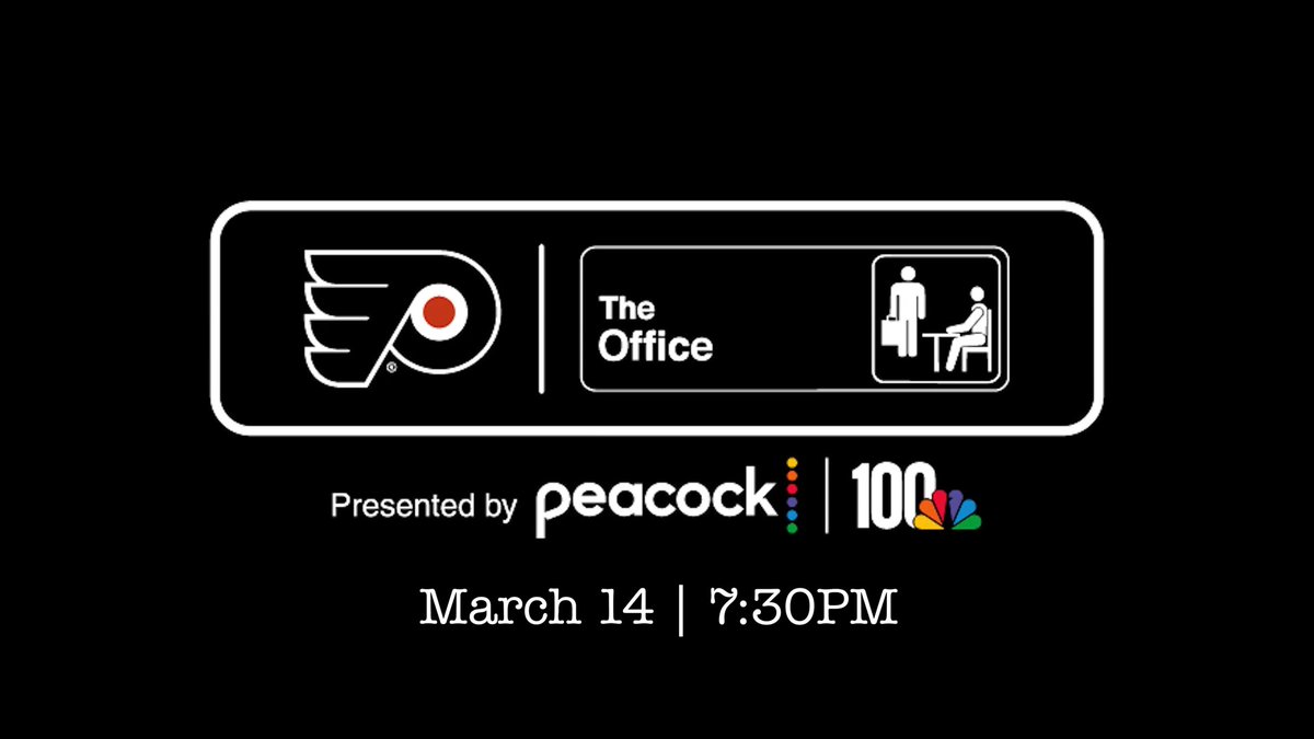 That's REAL professional, Gritty. Don't miss The Office Game presented by @Peacock on Saturday, March 14.