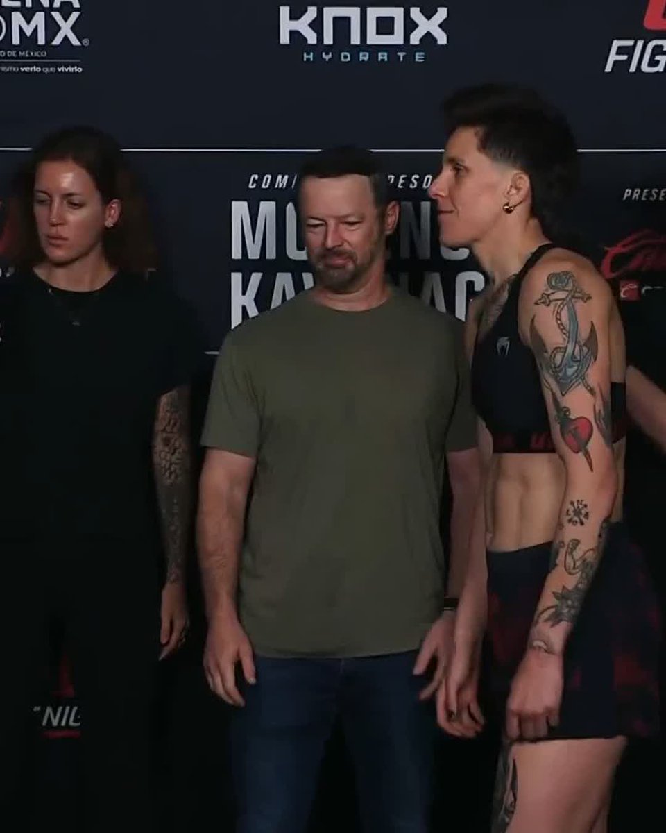 Macy Chiasson picante en el face to face, mañana será la hora de la verdad Vamos con todo Ailín 🇦🇷🇦🇷💪 #UFCMexico