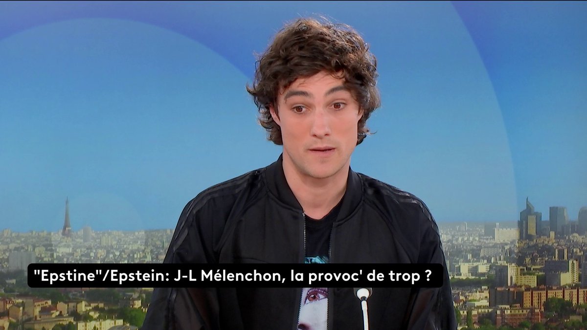 🔴 Antisémitisme : "Il est compliqué, lorsqu’on regarde ce qu’il dit, de conclure le contraire", tranche Pablo Pillaud-Vivien, rédacteur en chef de la revue Regards, au sujet des insistances répétées de Jean-Luc Mélenchon sur la prononciation d’Epstein. #ToutEstPolitique #canal16