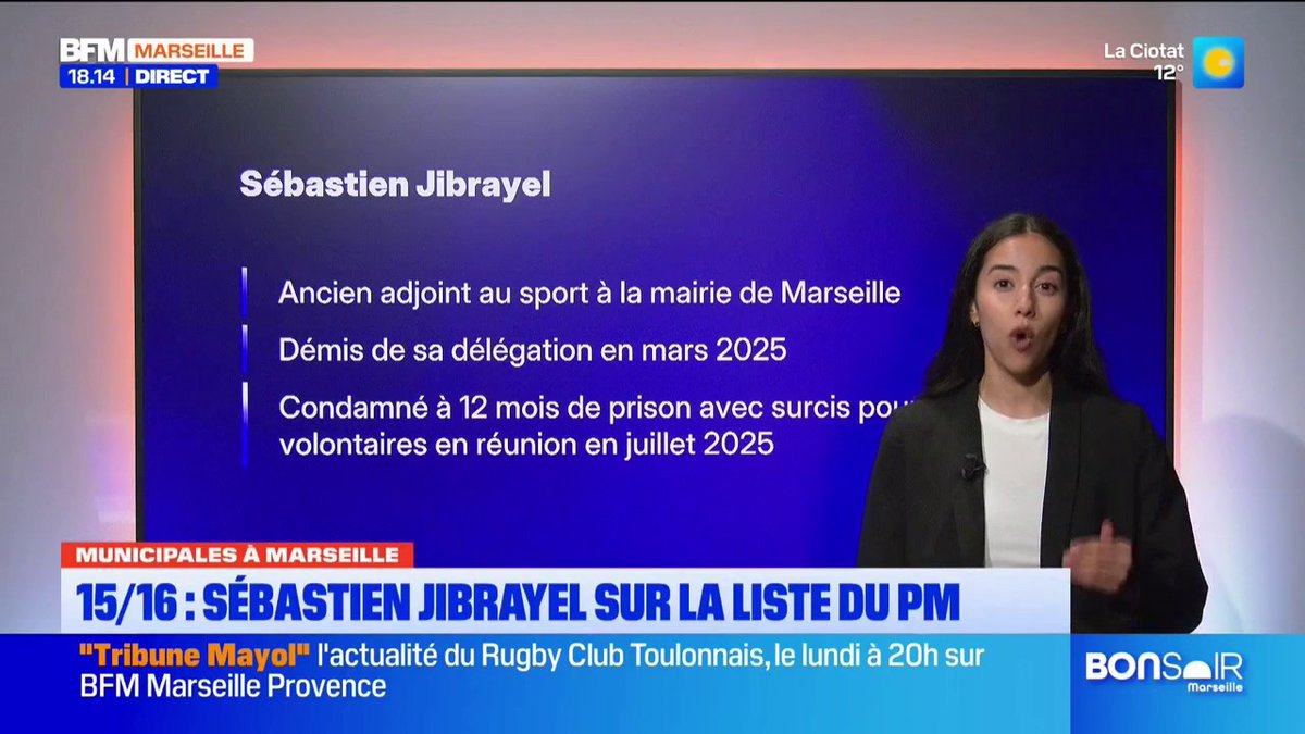 Près d'un an après avoir été démis de sa délégation et condamné par la justice, l'ancien adjoint au Sport à la Ville de Marseille, Sébastien Jibrayel, réapparaît sur une liste du Printemps Marseillais