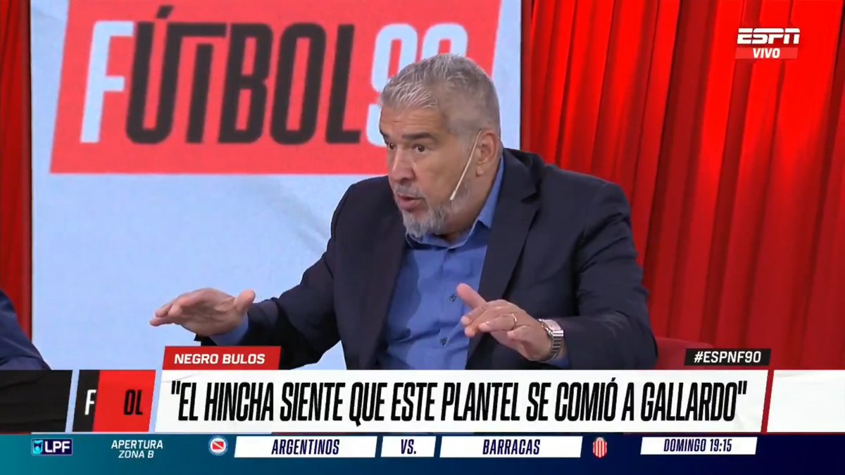 "Acuña": Por los comentarios en ESPN sobre la salida de Marcelo Gallardo de River