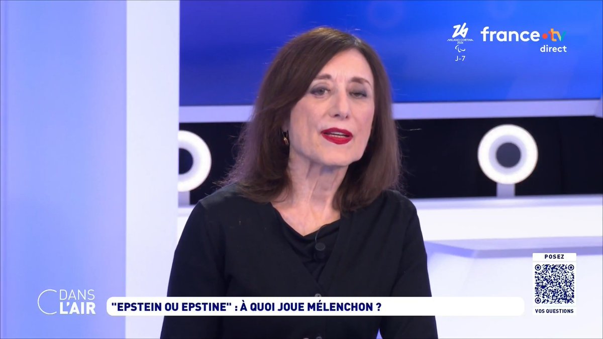 "Sur la forme, Mélenchon dit qu'Epstein ça fait russe et qu'on essaye de détourner l'attention en essayant de le faire passer pour Russe. En réalité, il souligne qu'il est juif, et qu'il coche toutes les cases des clichés de l'antisémitisme : c'est un juif très puissant." Lhaik