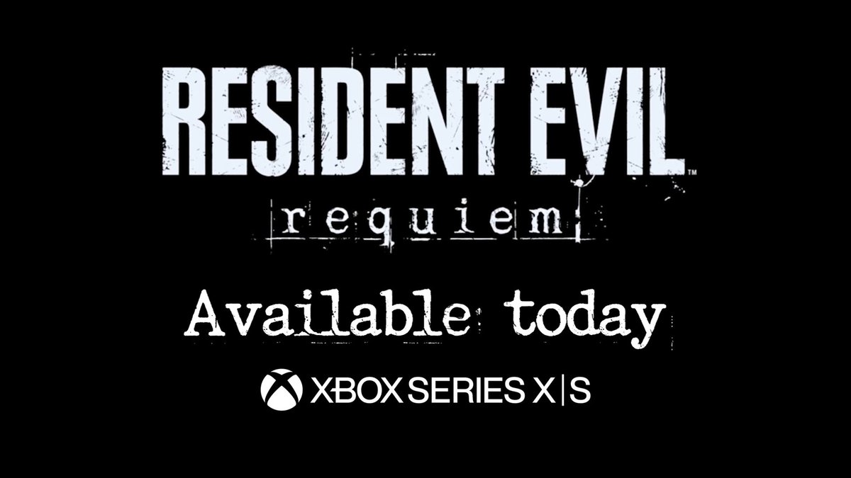 The nightmare begins today in Resident Evil: Requiem 🫣 but don't worry, you're not surviving this alone...