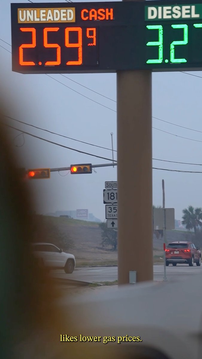 We filled up a lot of gas tanks this morning in Corpus Christi, TX, and it turns out, EVERYONE likes lower gas prices. See you soon, Mr. President!