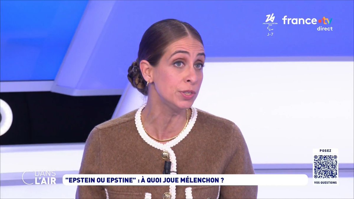 "Si Jean-Luc Mélenchon lance cette boule puante, c'est qu'il est dans une période où il est affaibli, et sa stratégie est celle du pire. C'est presque un populisme littéral : il y a ceux qui vous dirigent et ceux que vous êtes, et les uns gouvernent contre les autres." charlene bezzina