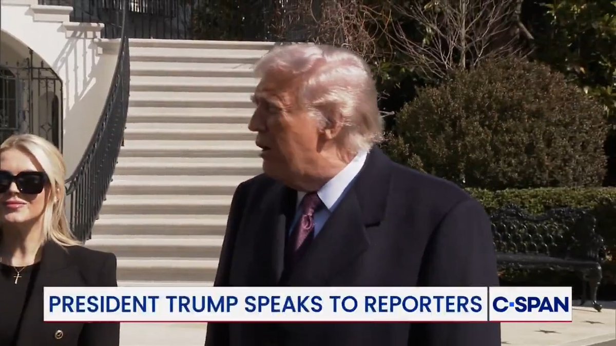 President Trump reacting to Former President Bill Clinton's Deposition: "I don't like seeing him deposed."