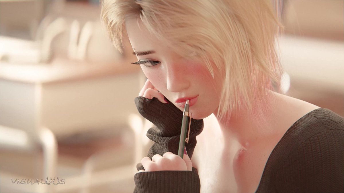 Gwen's Boring Classroom! [Visualoos] Spider-Verse: Gwen Stacy blowjob to doggy creampie, missionary pounding in class moaning heat 3:23 1080p voiced! 🕷️🍆💦 Full uncut here 👇 #Rule34 #GwenStacy #SpiderGwen #NSFW #Creampie #Visualoos