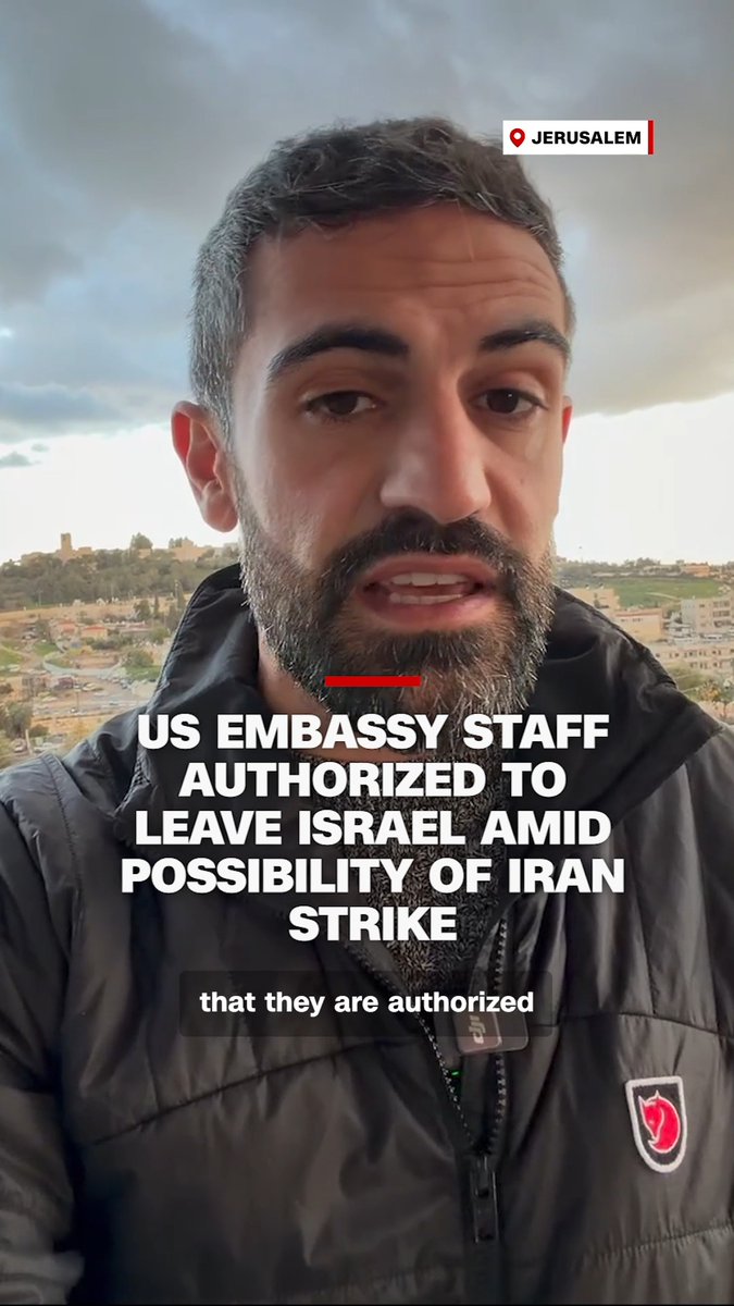 US Ambassador to Israel Mike Huckabee told embassy staff in an email on Friday that if they want to leave the country amid the possibility of a strike on Iran they "should do so TODAY," according to a source familiar with the message. Read more: