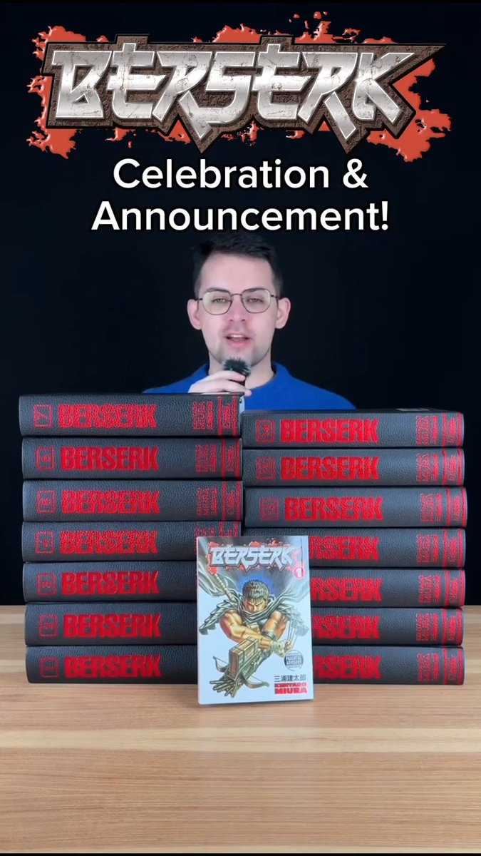 #Berserk and #DHManga fans, We are proud to announce that Berserk has now sold over 10M English copies! Thank you for your continued support of Kentaro Miura's masterpiece. We can also now confirm that Volume 43 of Berserk will release on October 27th! Details and pre-order: