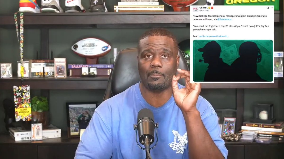 Pete Nakos’ reporting says recruits are asking for flights, hotels… and even $1,000+ cash just to take a visit. Then agents hit you with the “Texas Tech tax” to jack up NIL prices. This is why CFB needs collective bargaining, a salary cap, transparency, and enforcement ASAP.