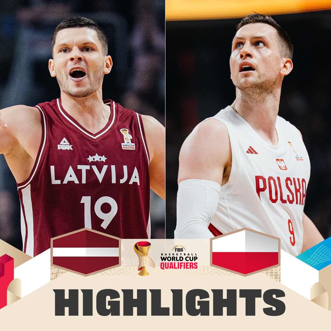 UNREAL. UNREAL. UNREAL. 🔥 #FIBAWC European Qualifiers HAPPENED AGAIN 🤯 Poland 🇵🇱 beat Latvia 🇱🇻 away from home in the most thrilling manner 🔥