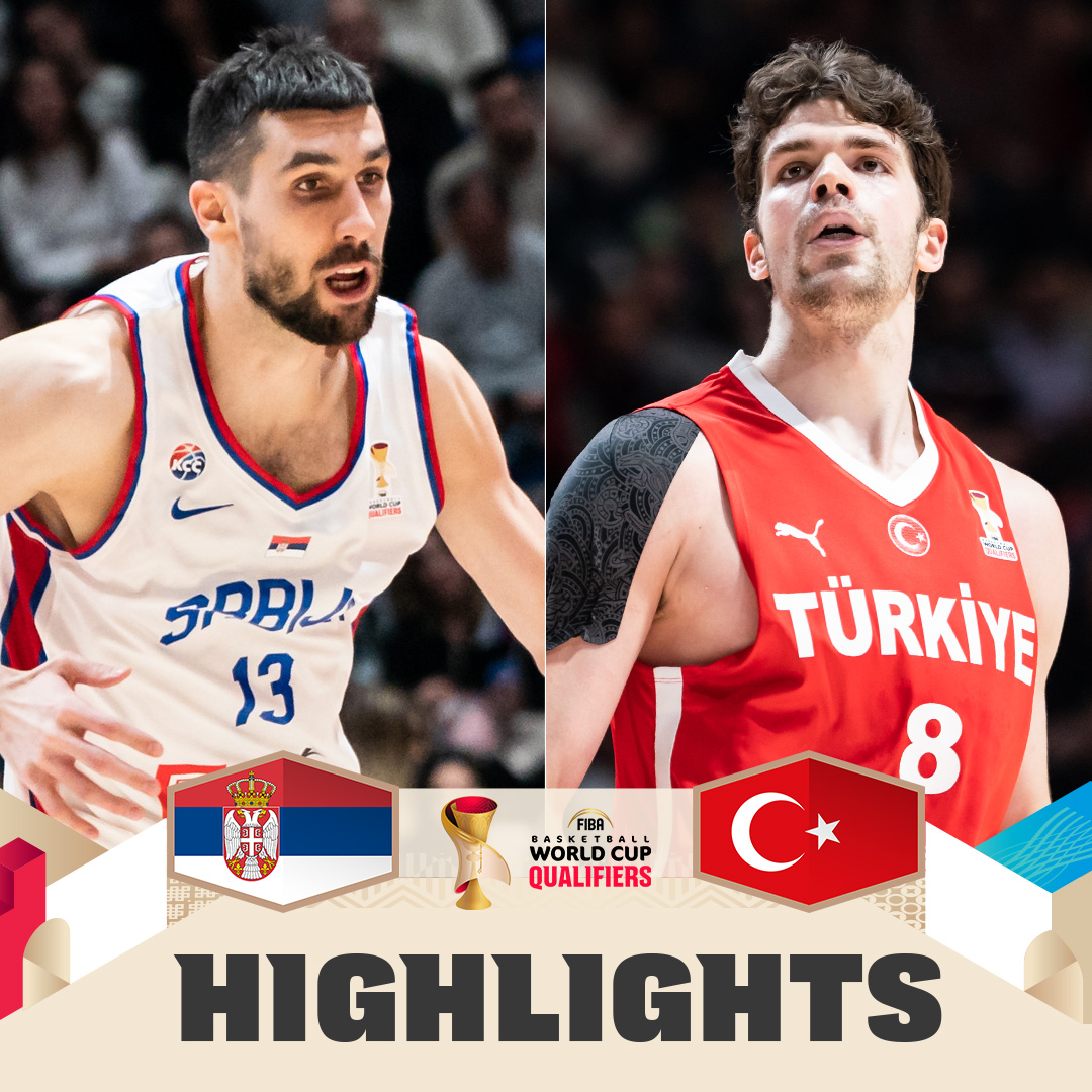 TÜRKİYE 🇹🇷 RUNNING AWAY WITH IT IN BELGRADE 🔥 12 Dev Adam got the job done, despite Serbia's 🇷🇸 comeback in the final minutes 🫡 #FIBAWC x #StepItUp