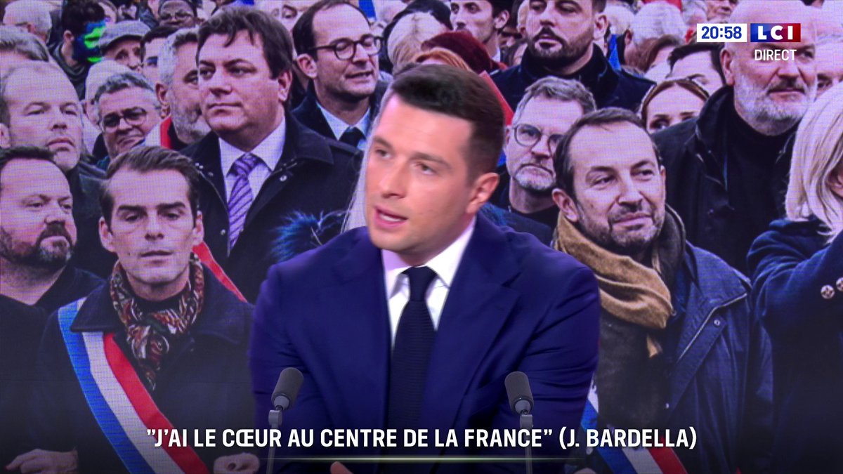 🔴🗣️ "J'ai le coeur au centre de la France (...) Je refuse de faire du RN l'unique porte-parole de ce qu'a pu être la droite pendant très longtemps (...) Le RN est au-dessus des partis politiques" : Jordan Bardella, l'entretien exclusif sur LCI