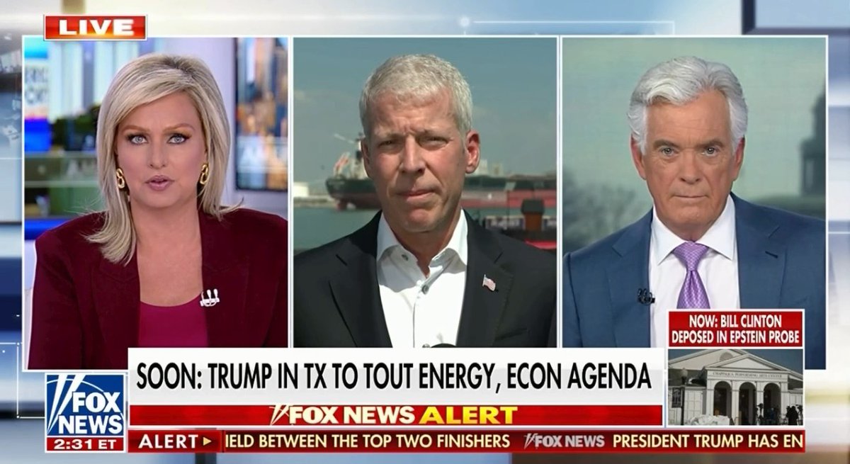 The state of American energy is STRONG. 📉Oil prices DOWN 15% 📉Gas prices DOWN 6% And we are just getting started.