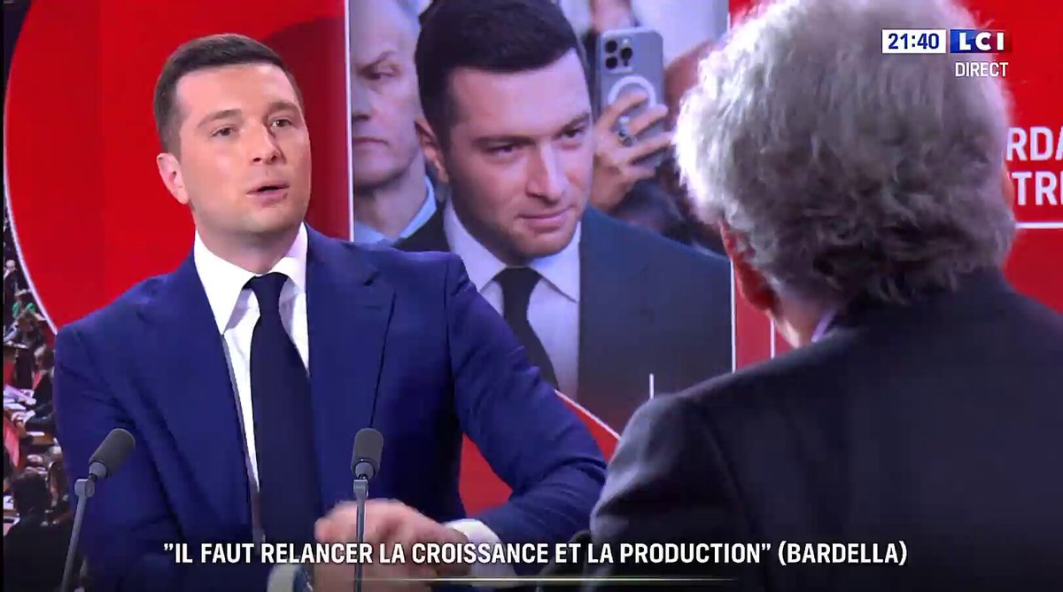 Prêt de 90 milliards d'€ à l'Ukraine : Qui payent les 18 milliards d'€, M. Thierry Breton? Euh c'est un prêt, ok, qui remboursent? Euh mais c'est deux ans et non un. Euh mais c'est 2 € par européen... oui, par semaine, c'est vrai. Jordan Bardella 3 fois : qui payent? Ben, pas de réponse, car au final c est Nicolas 💸