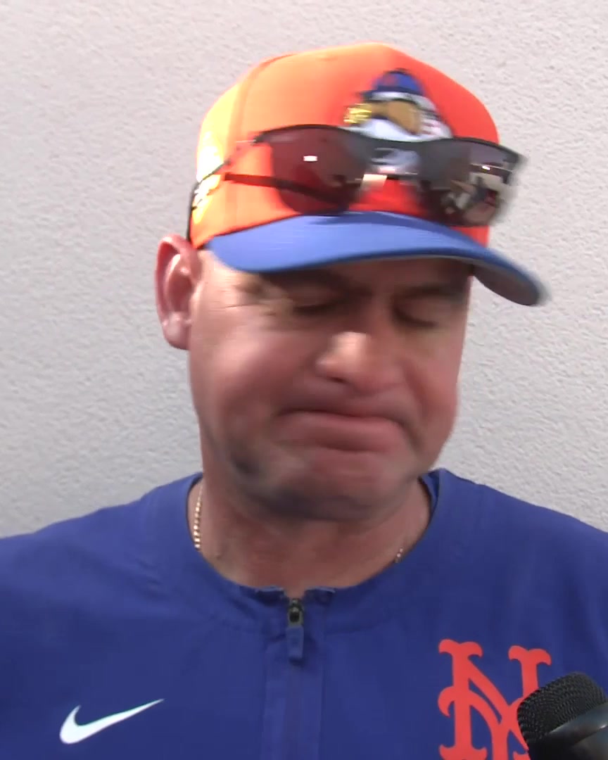 "We're going to get some imaging done tomorrow and we'll see what we're dealing with. It didn't look too good." Carlos Mendoza says that Grae Kessinger will get imaging done on his left knee: