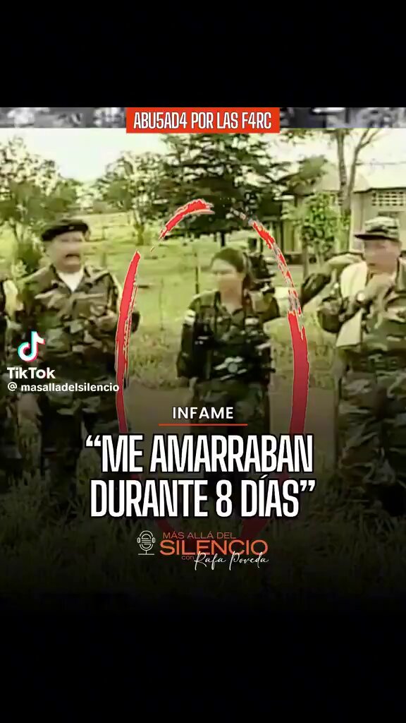 Hablan las víctimas de las FARC, víctimas de monstruos como Sandra Ramírez , víctimas que fueron reclutadas y esclavizadas siendo menores de edad, víctimas de carne y hueso que sobrevivieron a las peores atrocidades; esto no debería quedar en la impunidad.