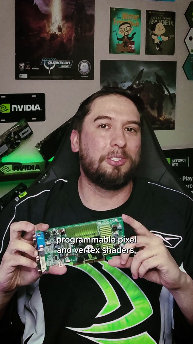 Dive into the launch of the GeForce 3 with Jacob Freeman &amp; see how the GPU's programmable shaders &amp; DirectX 8 powered impressive effects in AquaNox and The Elder Scrolls III: Morrowwind!