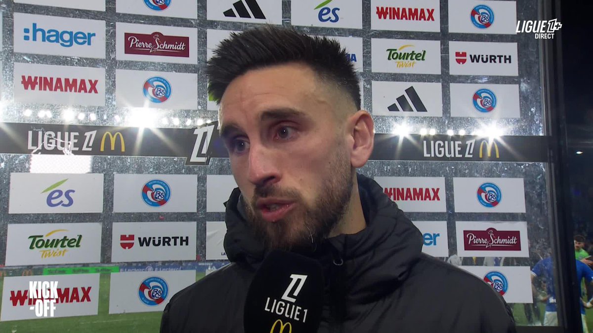 La frustration d'Adrien Thomasson aprรจs le match nul du Racing Club de Lens ๐ โ Les Sang et Or terminent ce match avec 25 tirs dont 5 cadrรฉs... #RCSARCL