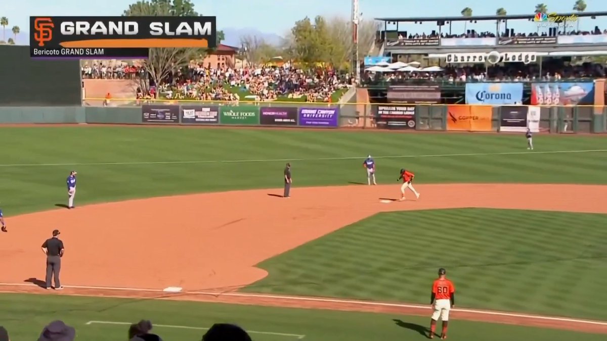 Victor Bericoto crushed a grand slam 🚀