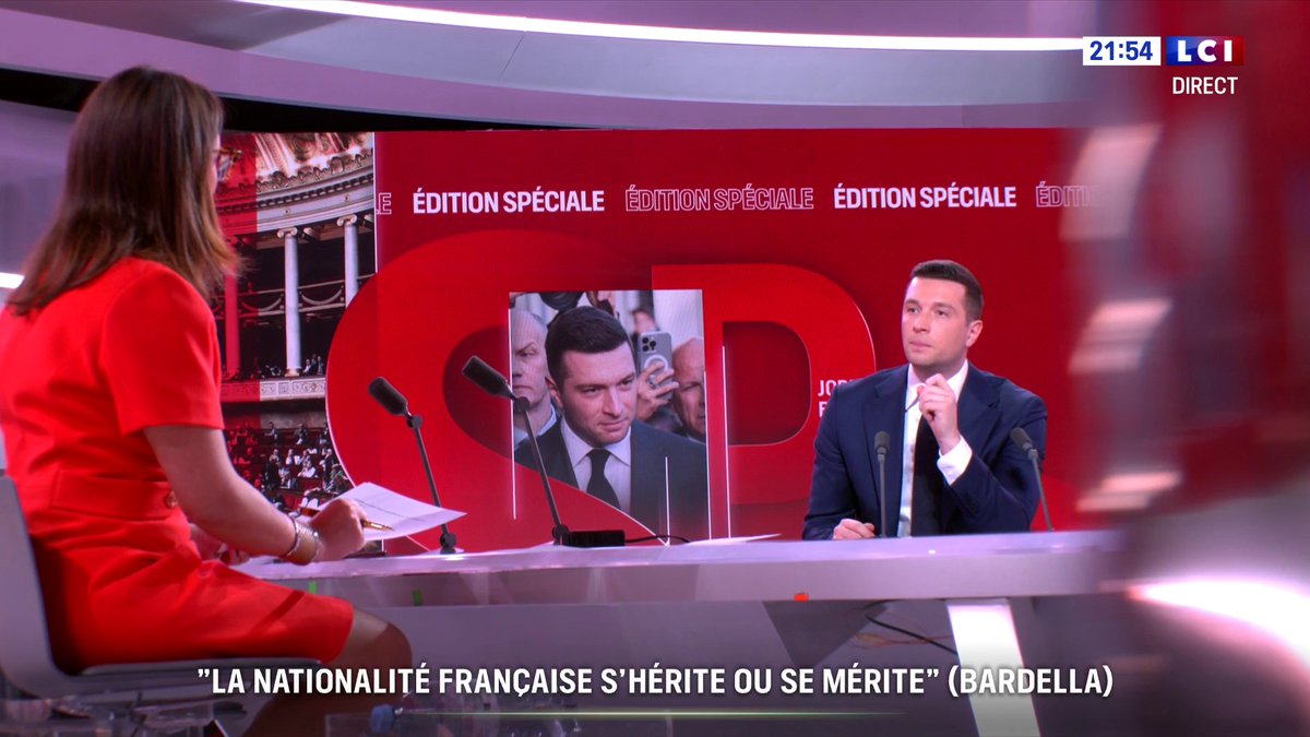 🔴🗣️ Les OQTF ? "Dehors" : Jordan Bardella explique les 3 leviers sur LCI ⬇️