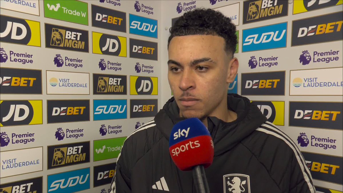 "We're here for a reason, we deserve to be here" Morgan Rogers says Aston Villa need to stay patient and their return to good form will come 🟣