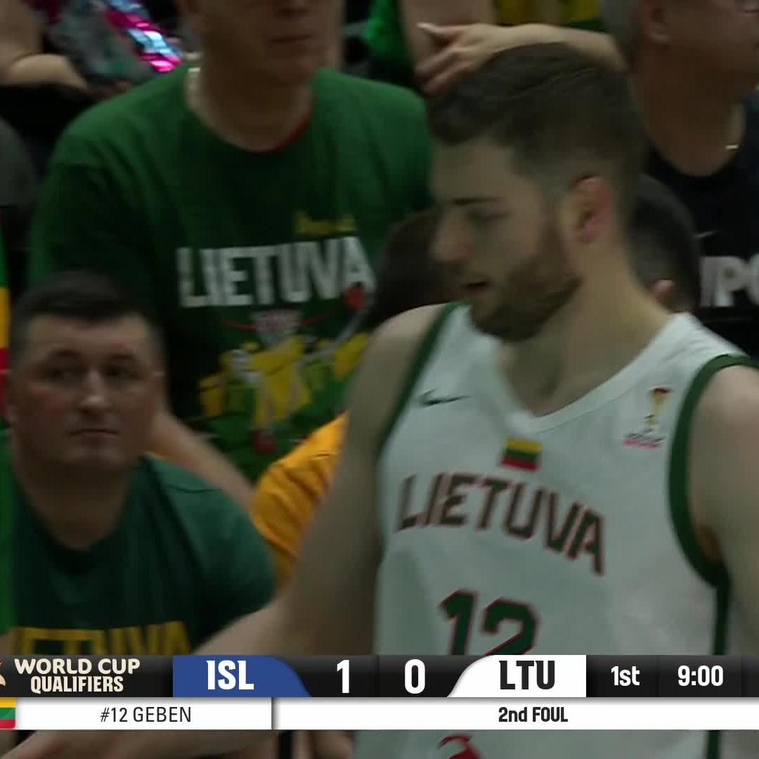 EXCLAMATION MARK OF THE NIGHT! ๐ฅ Iceland ๐ฎ๐ธ stun Lithuania ๐ฑ๐น with the game-winner buzzer-beater at home soil ๐คฏ #FIBAWC x #StepItUp