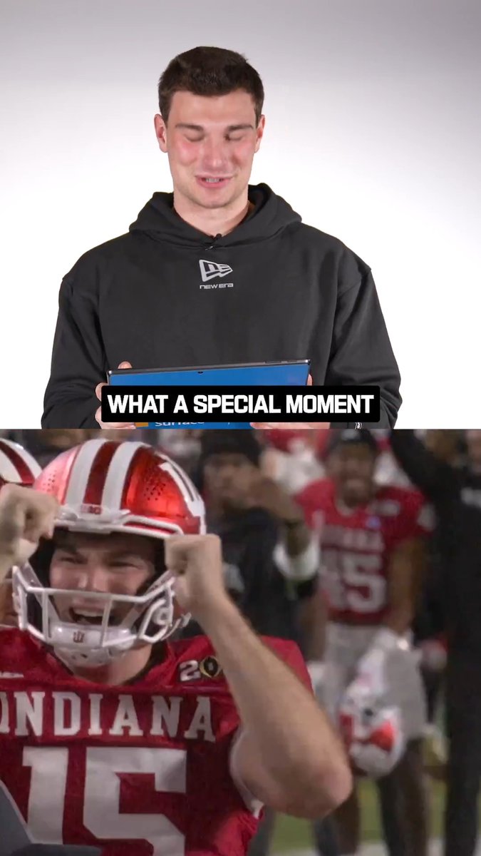 A couple of Heisman moments from Fernando Mendoza 🔥 Fernando Mendoza | Indiana Football 2026 NFL Combine on NFL Network Stream on NFL+