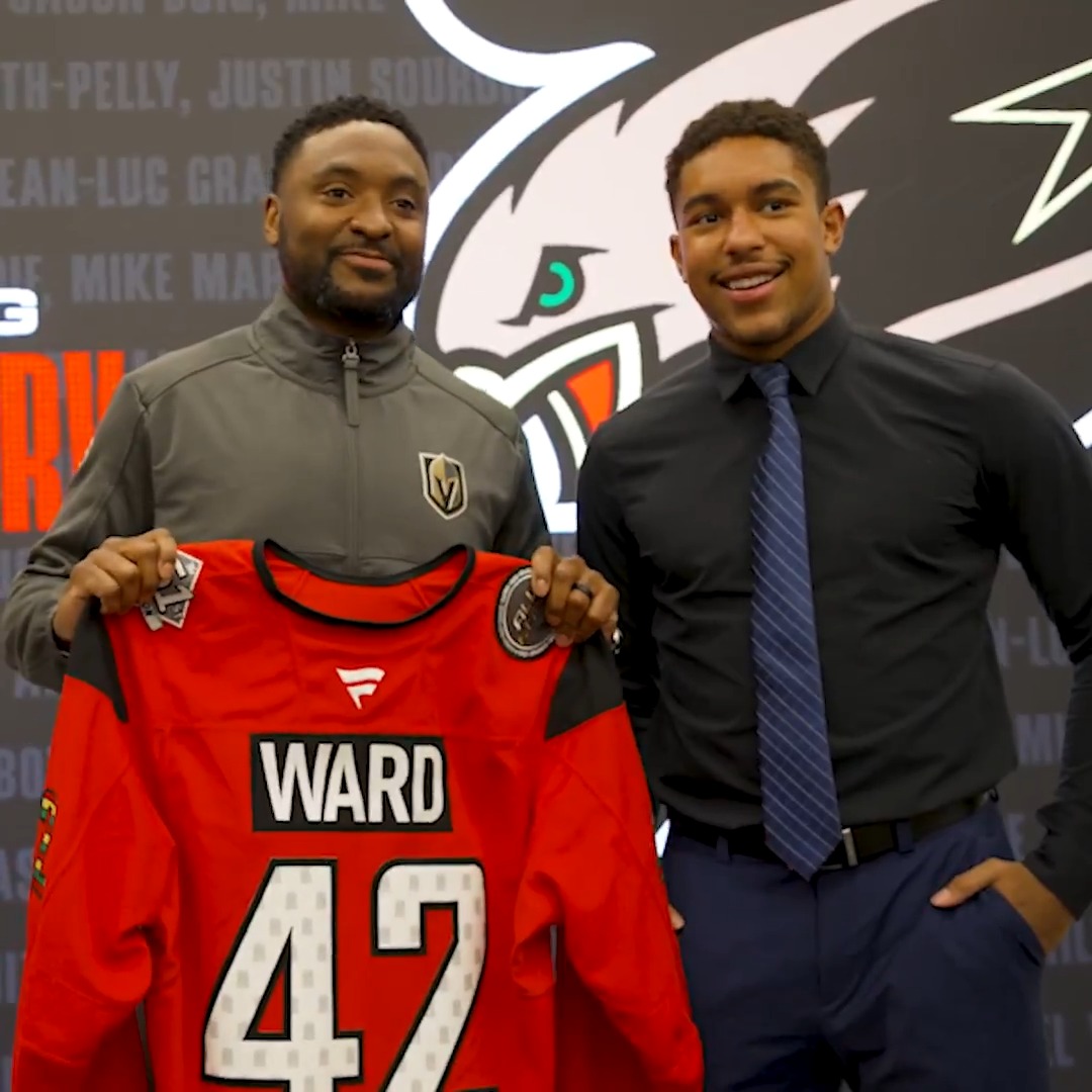 WARDOOOOOO With Vegas in town, you know we had to gift one of the District Dozen with his very own sweater. #ALLCAPS | #BHM