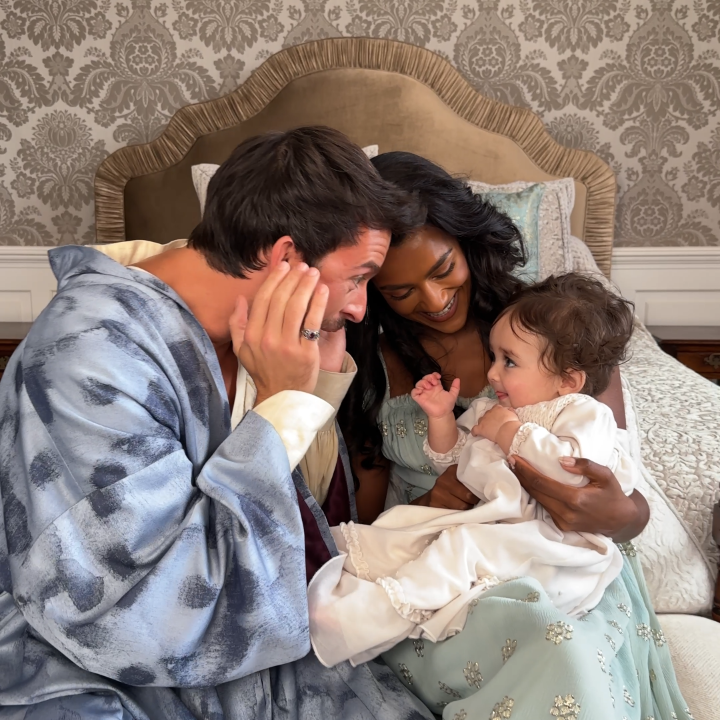 A most darling family portrait.