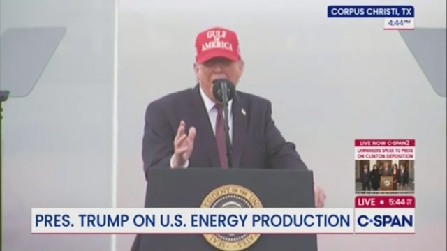 Trump: "We are hot. I was going to say hot like that person in the audience, but I won't say that. Because that could be career ending"