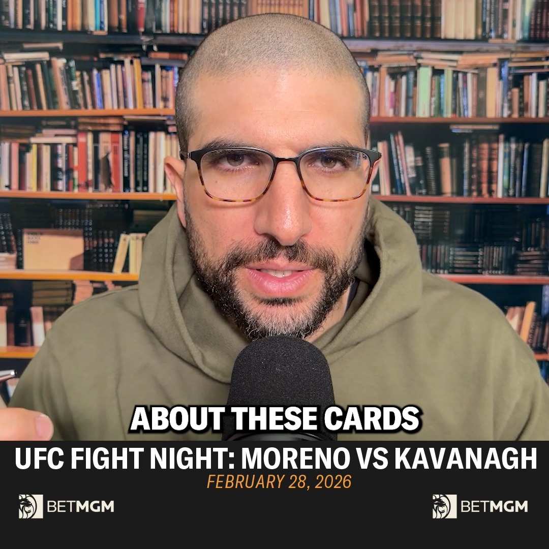 The UFC co-main event might be better than the main 👀 Ariel Helwani discusses tomorrow's bout between Marlon Vera & David Martinez