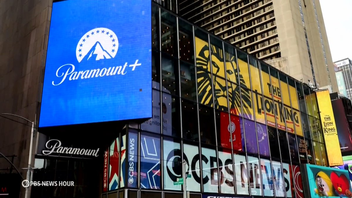 Paramount and Warner Bros. Discovery reportedly signed an agreement Friday on a $110 billion deal, a merger that will make Paramount one of the largest media empires in the world. It happened after a dramatic turn of events and after Netflix walked away from its proposal to buy out Warner Bros. Paramount could now control two key movie studios, multiple streaming platforms, major intellectual property brands, along with television and cable channels, and two of the biggest news operations on television, CBS and CNN. But this isn't a done deal yet, as it is now under investigation and awaiting regulatory approval. Geoff Bennett sat down with Roben Farzad, host of public radio's "Full Disclosure," for more.