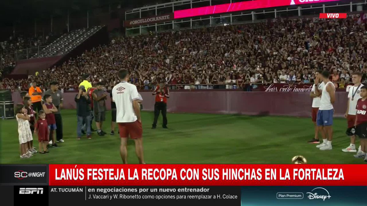 "EL CALI ES DEL GRANA, DEL GRANA NO SE VA" El Cali Izquierdoz, un referente del Recampeón de América. 📺 #SCNight | #DisneyPlus Plan Premium