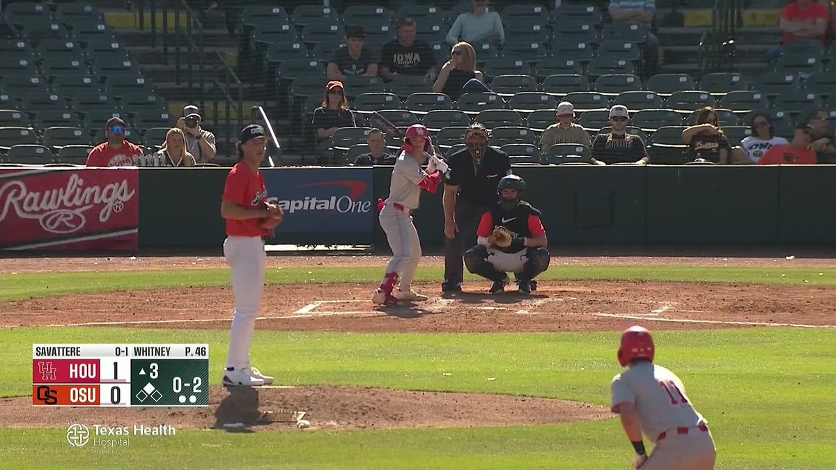 Another dominant outing from Dax Whitney ⛽️ 6 IP 3 H 1 ER 2 BB 11 K The Oregon State Baseball righthander has 34 Ks over 18 innings so far this season 😮💨 (🎥Oregon State Baseball)