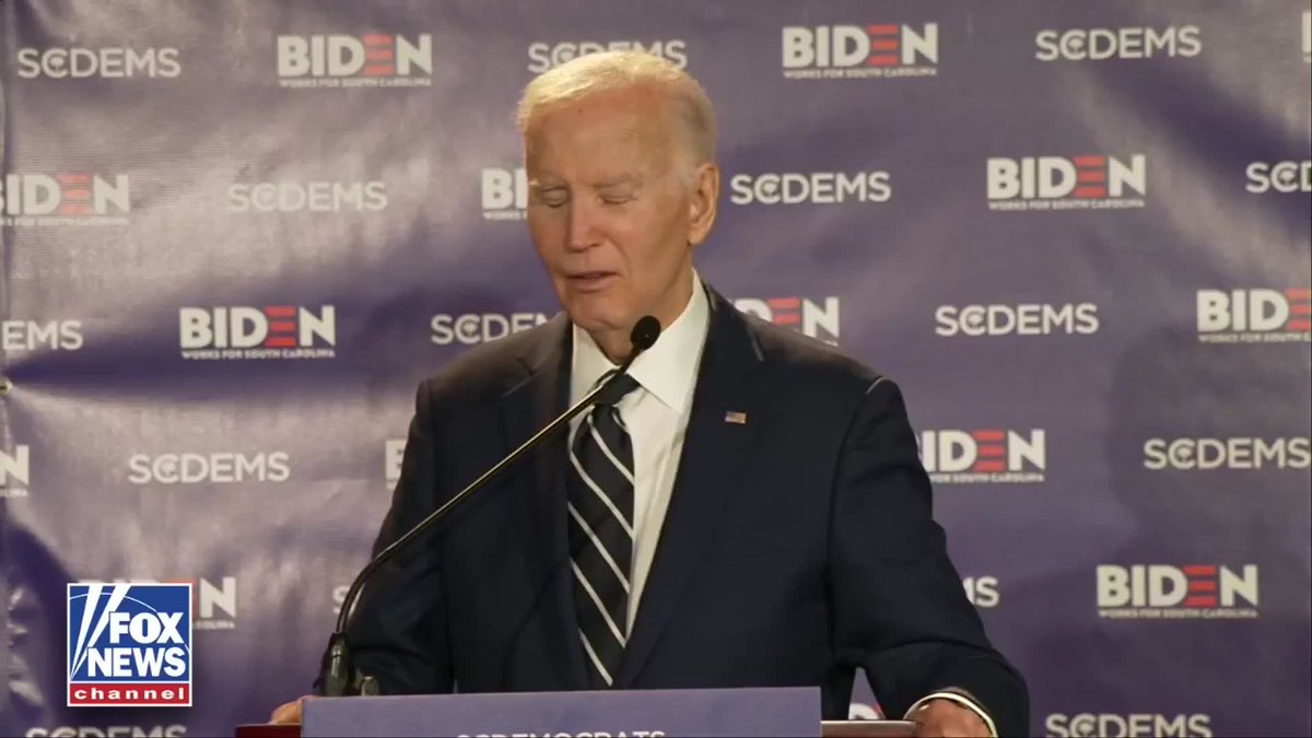 FORMER PRESIDENT BIDEN: “The day I left office, border crossings in the United States were lower than the day that I entered an office inherited from Trump. He is — I won't say it. That's just a fact.” “On the day I left office, I handed Trump the strongest economy in the world. In the world, that's not hyperbole. That's a fact!”