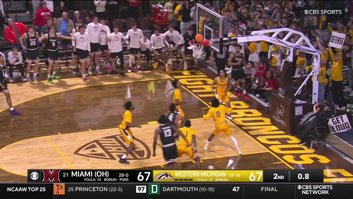 The game-winning shot by Miami Men’s Basketball 🔥🔥