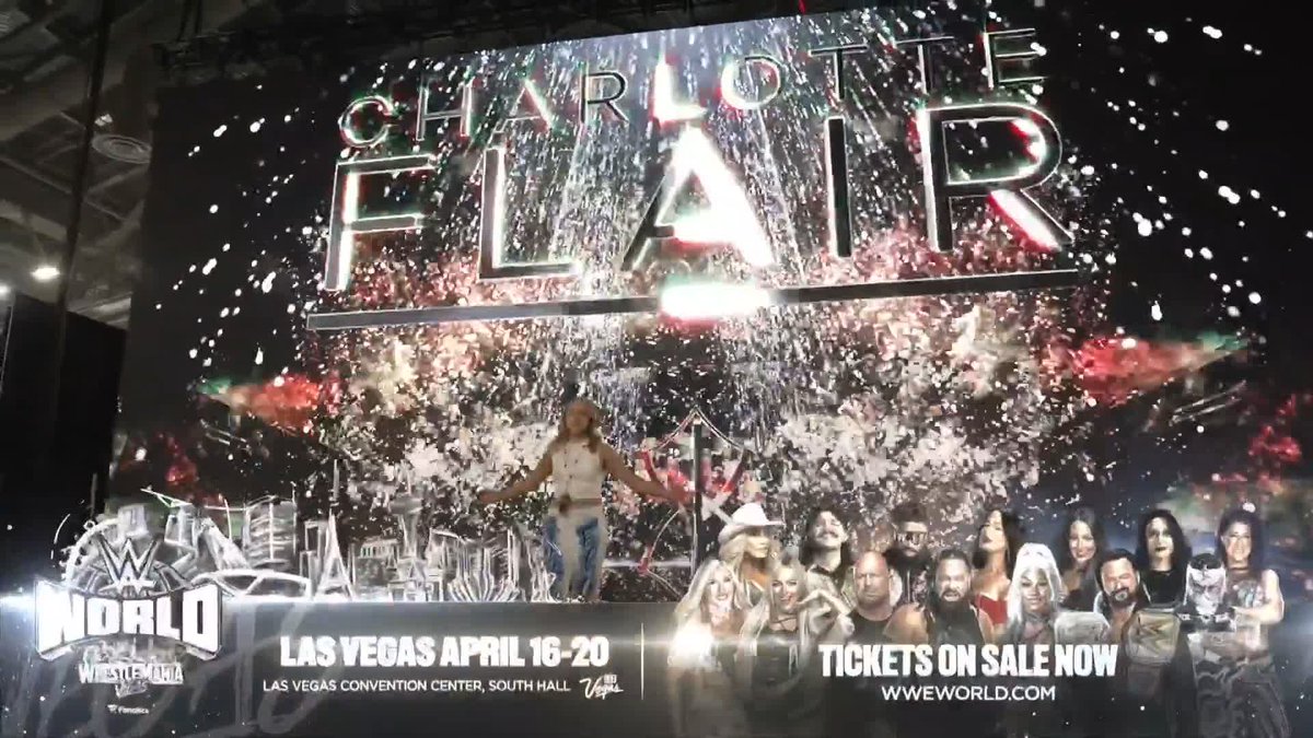 You don't want to miss this! Meet your favorite Superstars at WWE World 🔥 🎟️