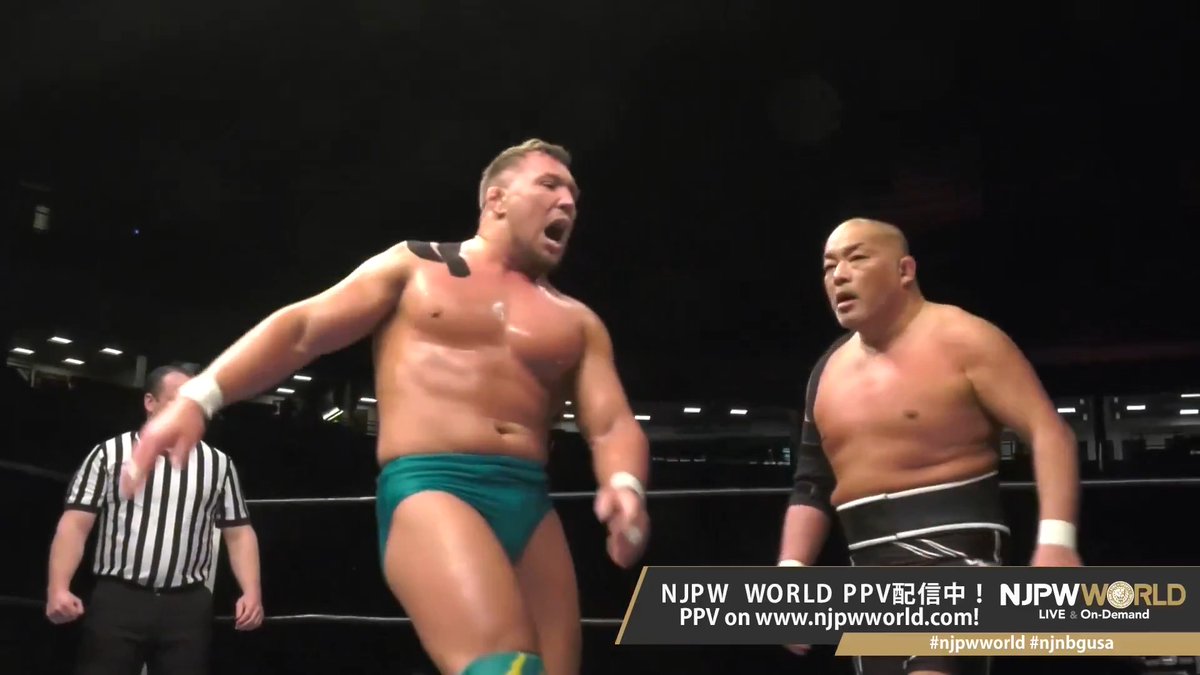 🇺🇸THE NEW BEGINNING USA🗽 第2試合NJPW STRONG 無差別級選手権試合 🆚 石井智宏 × Boltin Oleg ボルチンオレッグ PPV購入⏩ 視聴料金:2,990円(税込) ※月額見放題会員でなくても購入可能 ※Webブラウザからのみご購入可能 #NJPW #njpwworld #njnbgusa