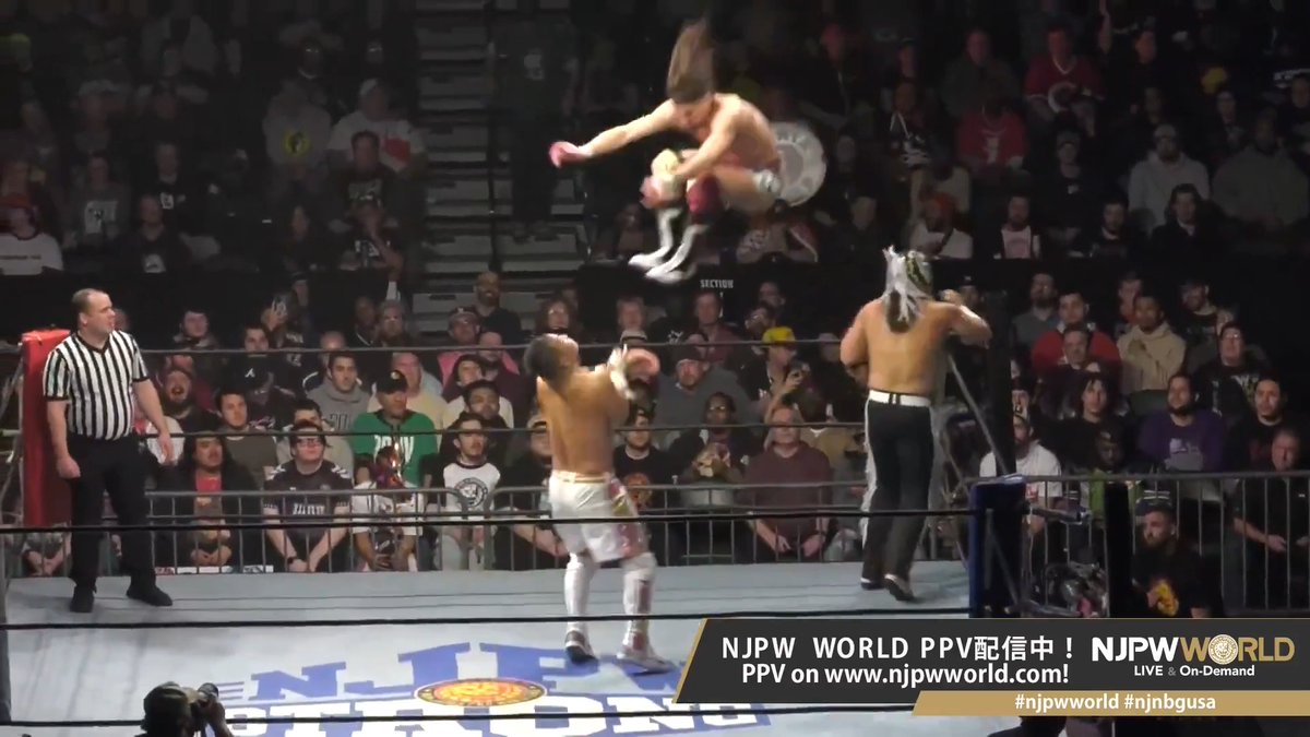 🇺🇸THE NEW BEGINNING USA🗽 第4試合タッグマッチ 🆚 KUSHIDA &amp; EL DESPERADO × Jordan Oliver | THE BRAIN 🧠 &amp; The Bustah Alec Price | アレック・プライス PPV購入⏩ 視聴料金:2,990円(税込) ※月額見放題会員でなくても購入可能 ※Webブラウザからのみご購入可能 #NJPW #njpwworld #njnbgusa